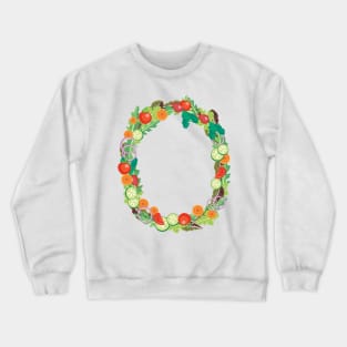 Salad Ring Crewneck Sweatshirt